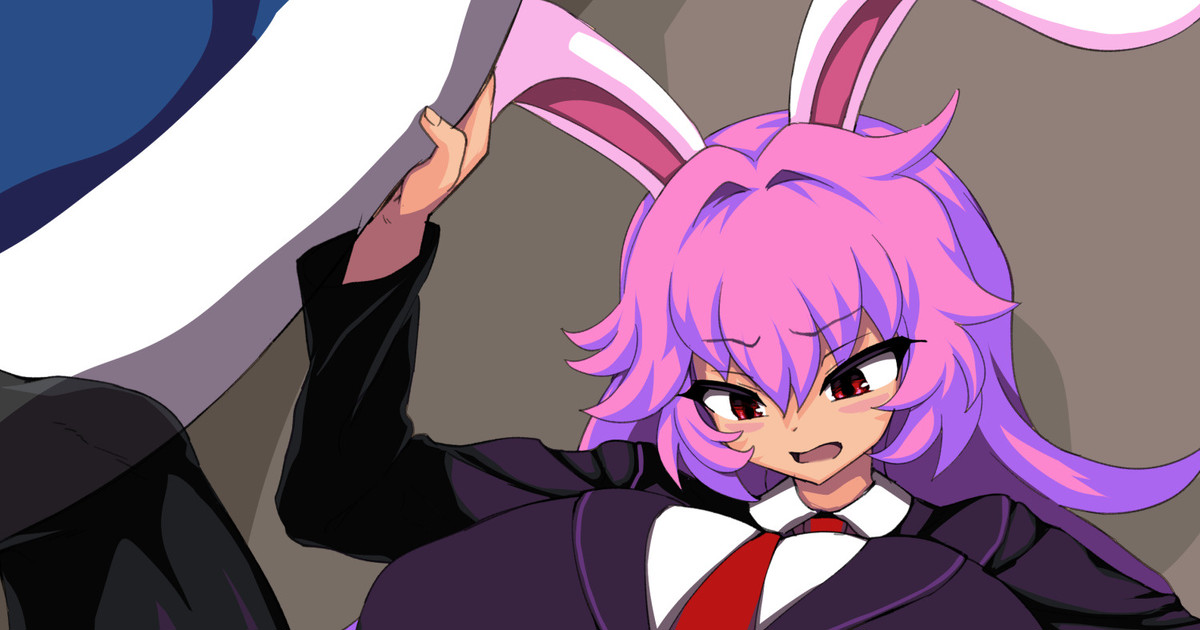 Horsecock futanari Reisen & m*nster + urethral penetration + impregnation