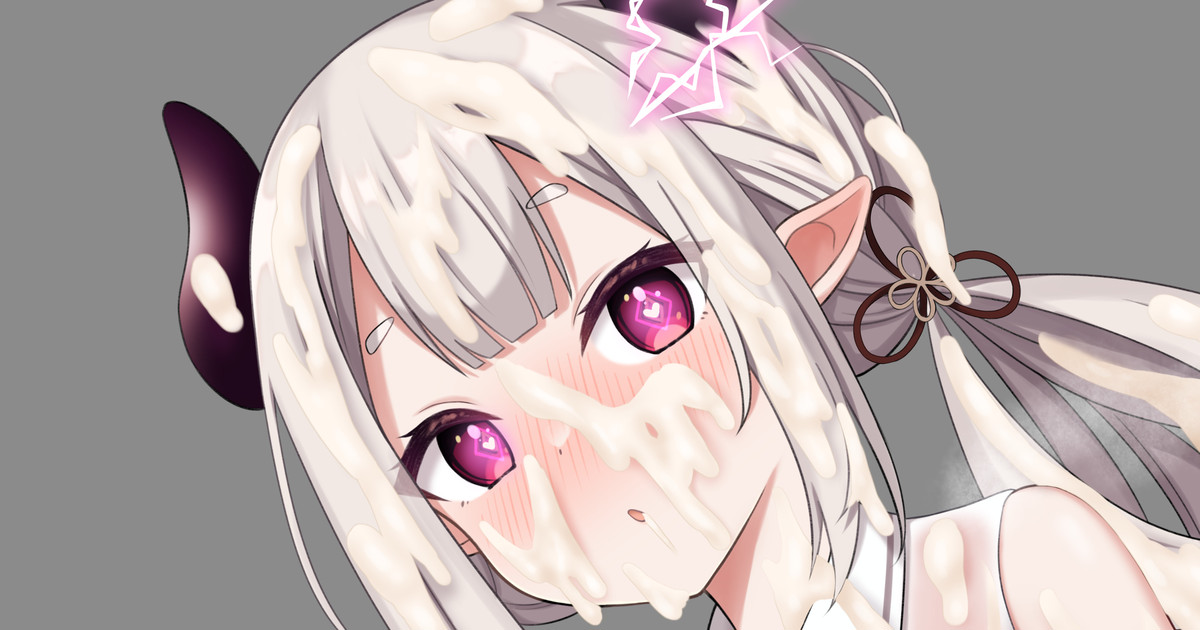 skeb 奈羅花常識改変　高画質、背景無し、精液無し、キャラのみ差分