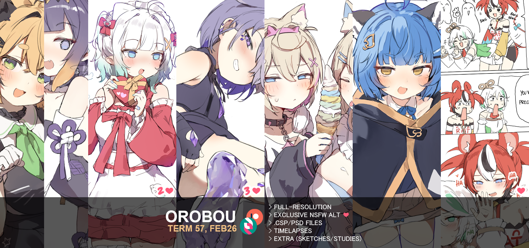 Artpack of February (SENT)