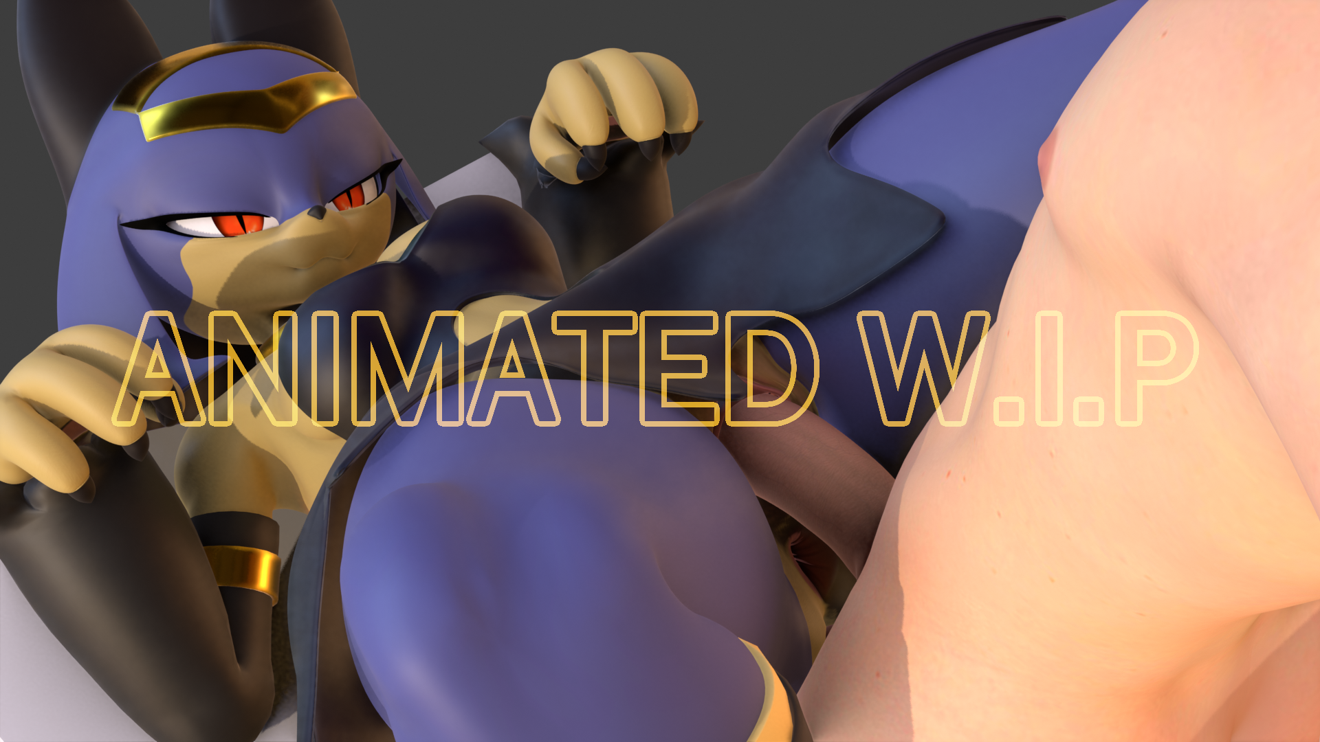 W.I.P #222 (Animated) - Sekhmet