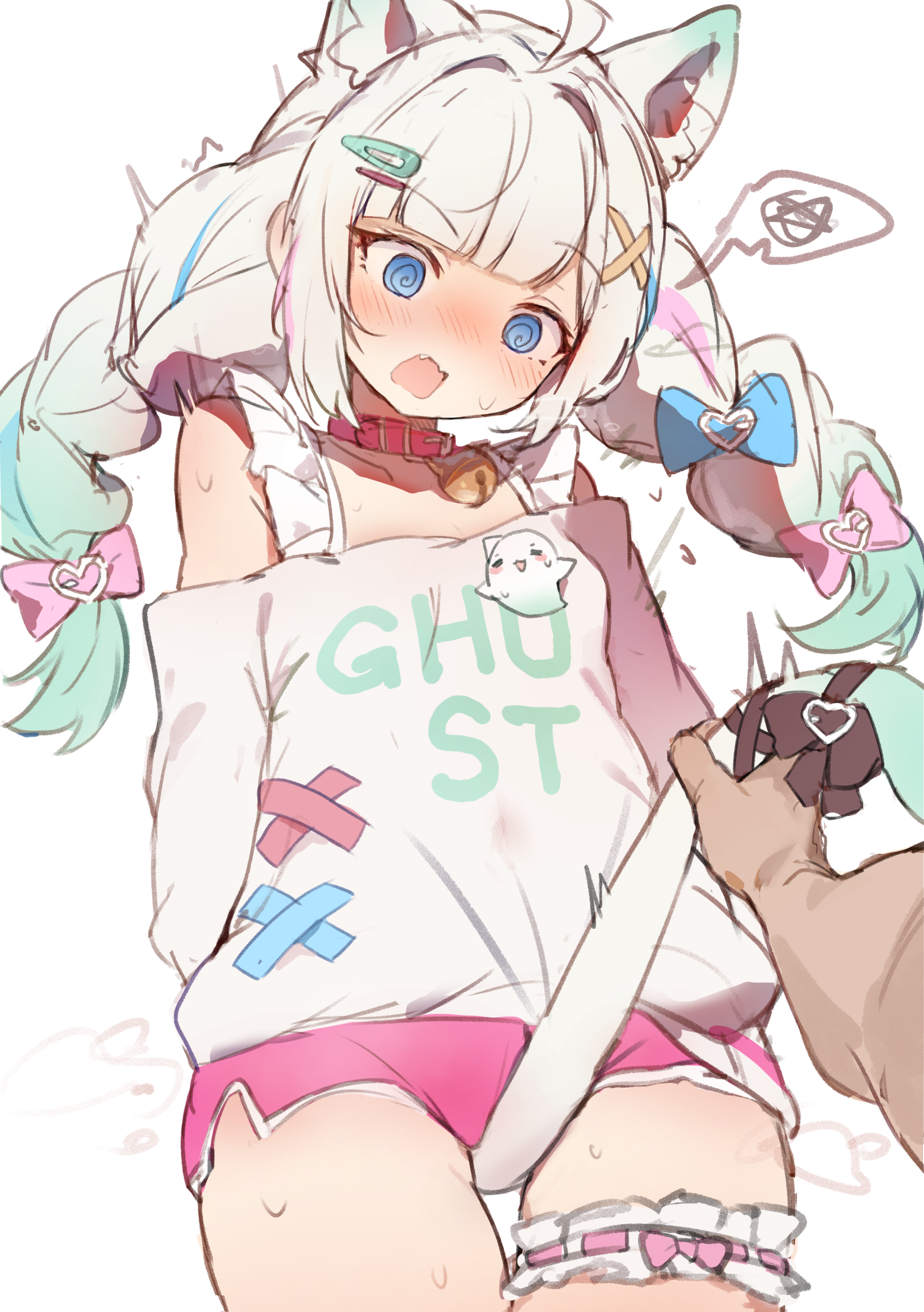 Pulling on mint's tail (nsfw alt+2)