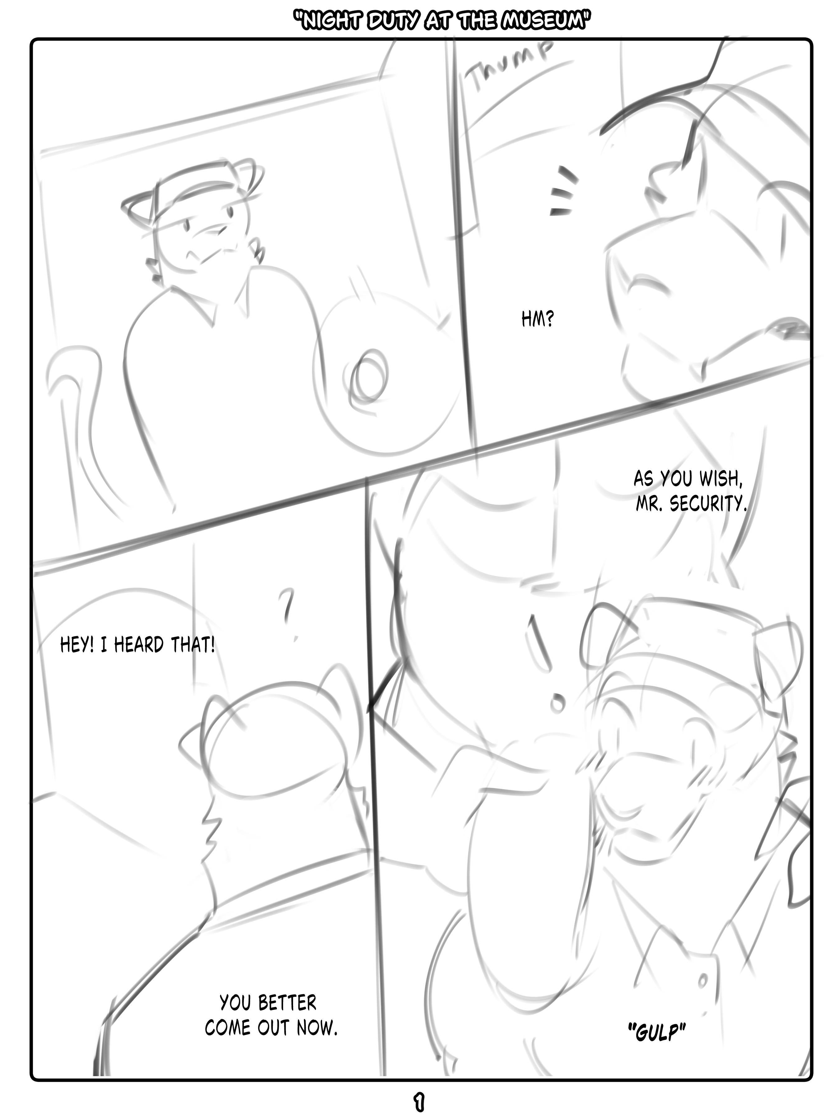 (Early Preview WiP) "Night Duty At The Museum"