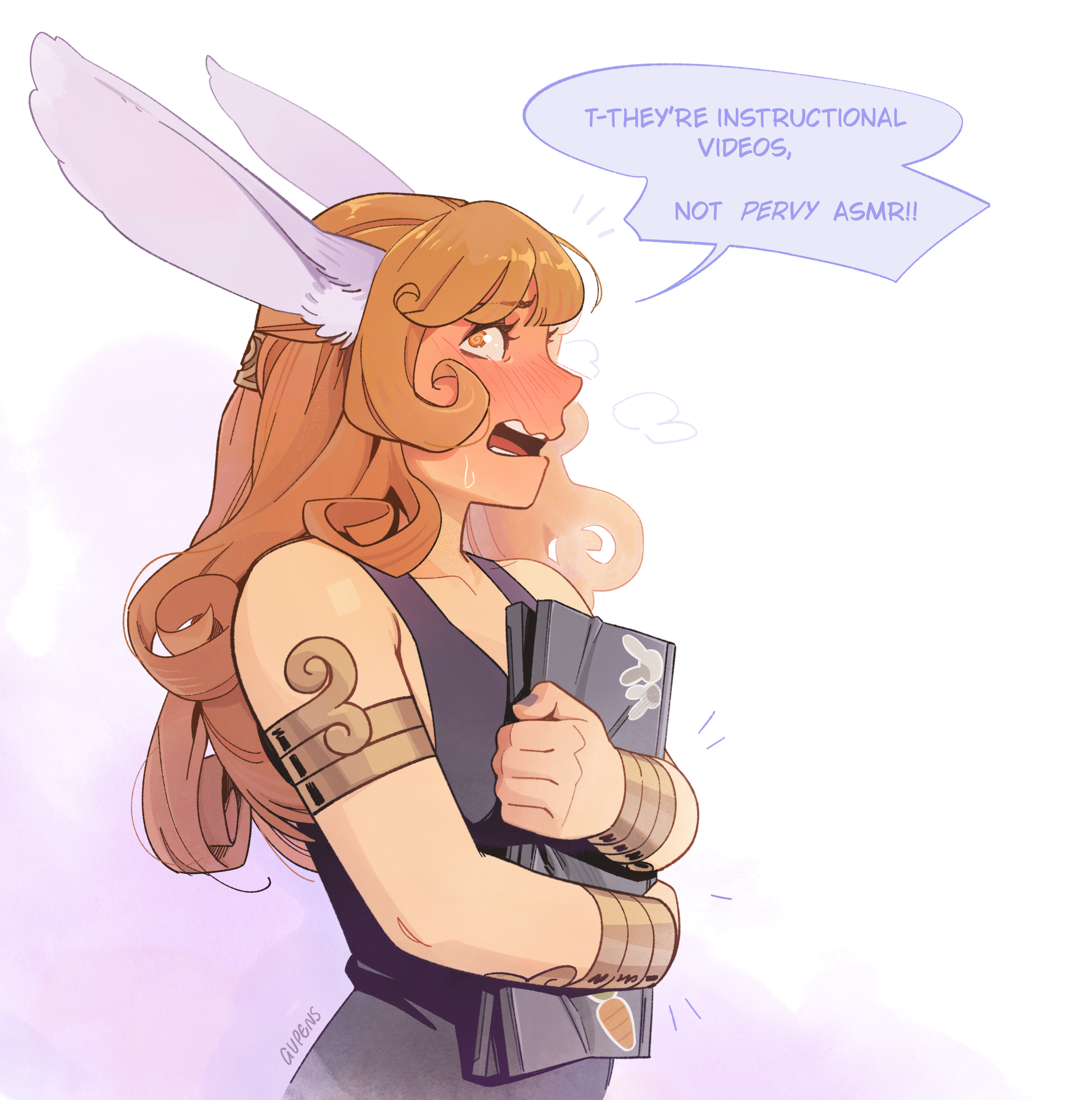 (art post) those videos were TOTALLY NORMAL.