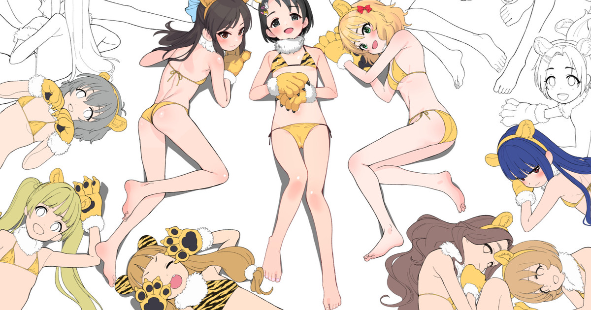 さいきん描いてるやつの進捗
