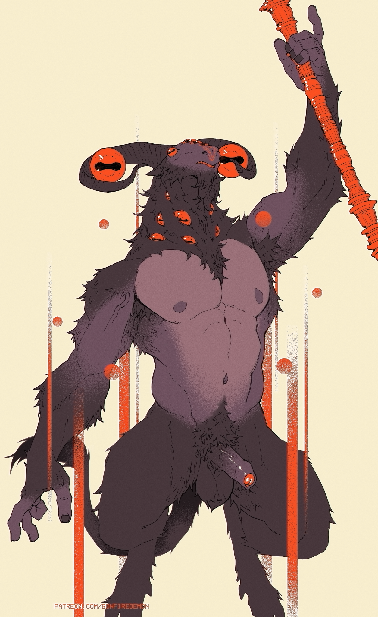 Libra, Creature of Night - Nude Alt