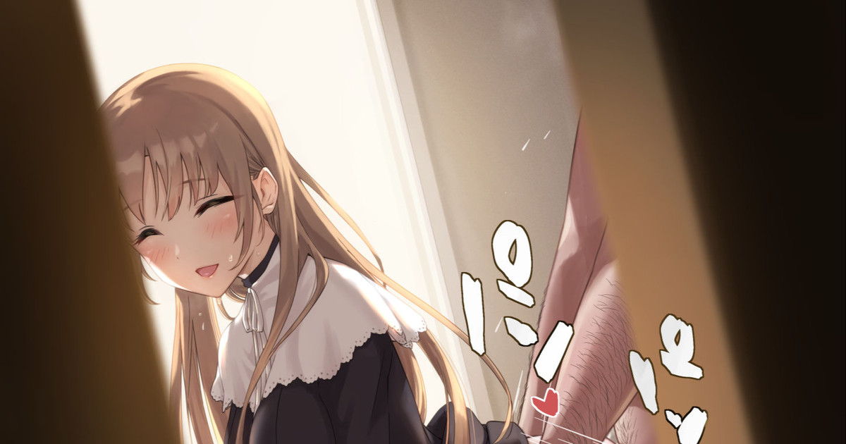 【セリフ付き、清楚ビッチ風差分】ク◯アさん