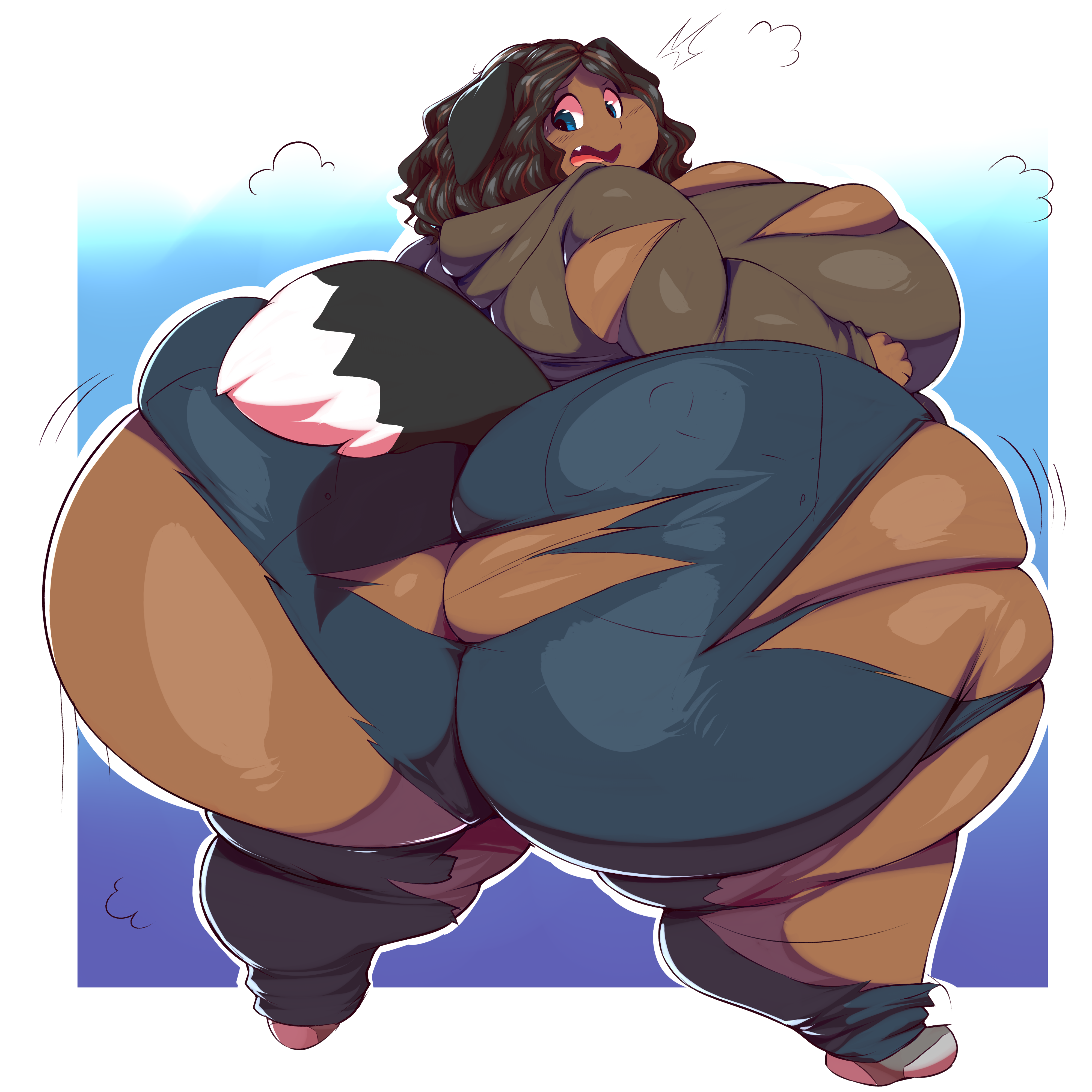 Pants status: DESTROYED