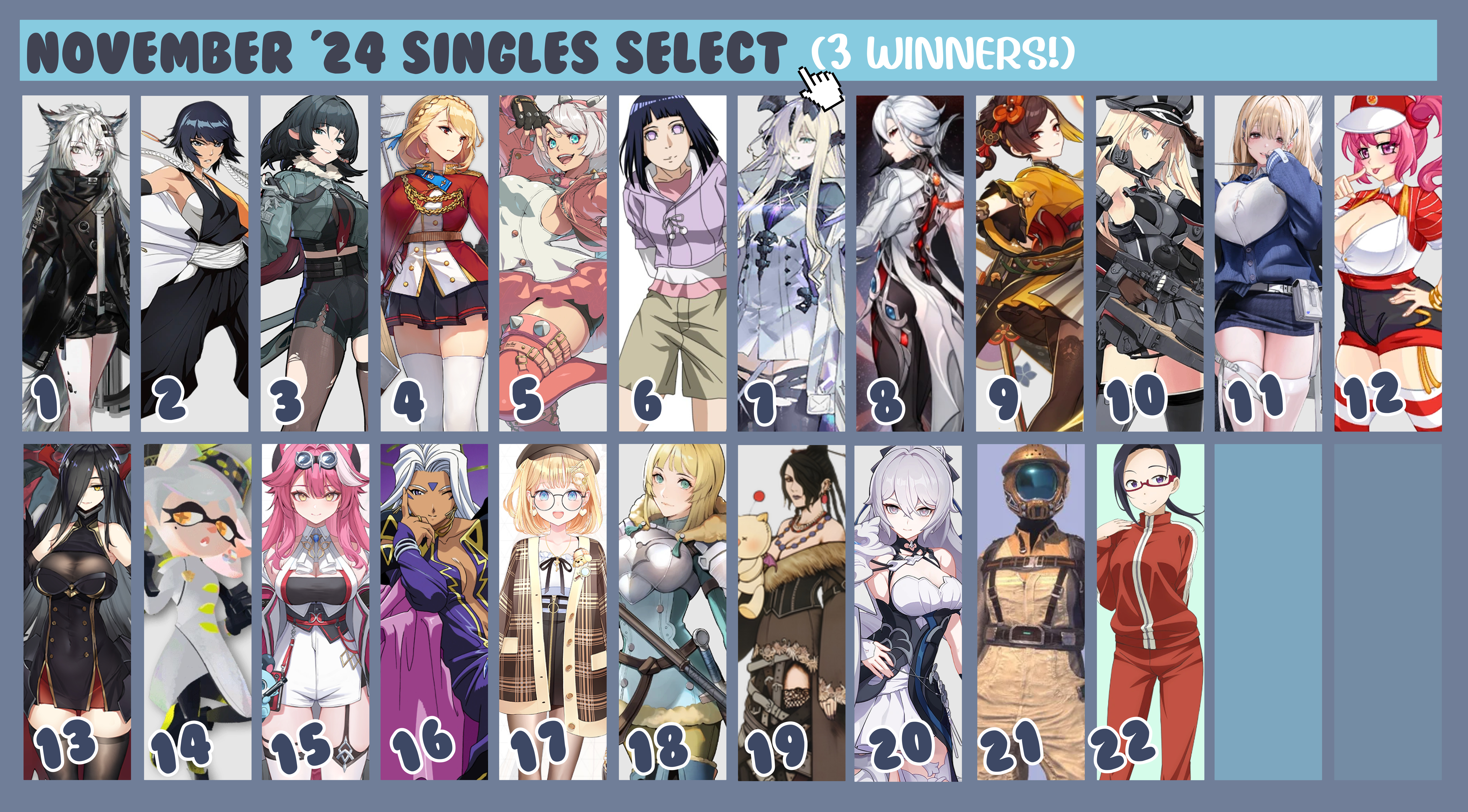 november singles poll