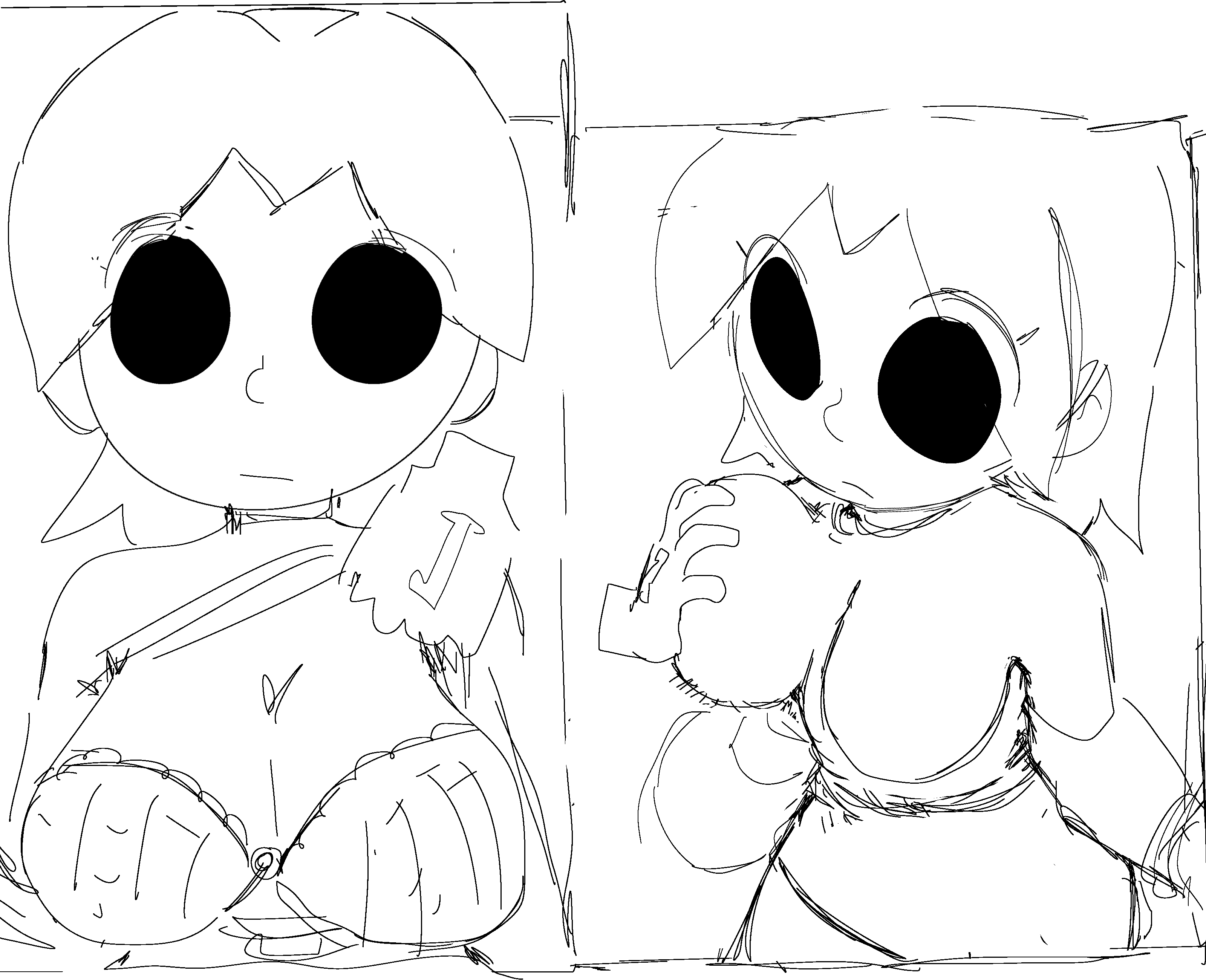 Mii sketches.