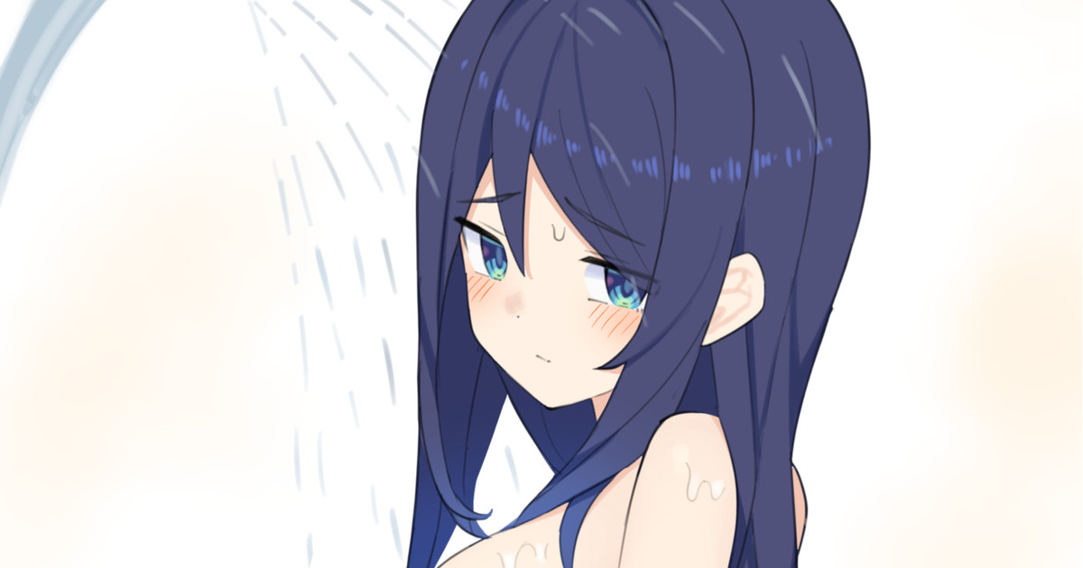 クールな同級生ちゃんのシャワータイム(紳士用)