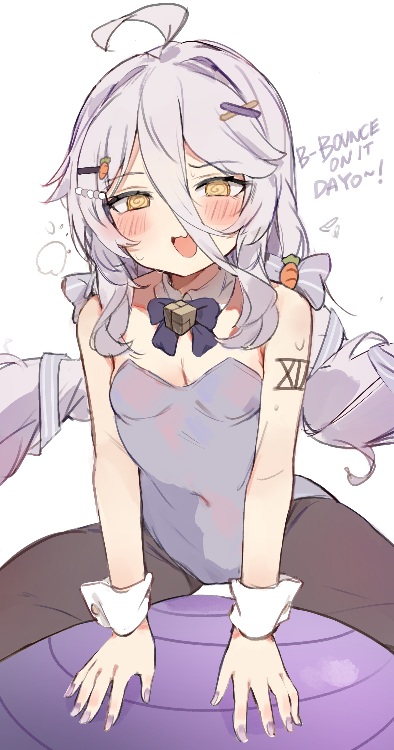 Henya bouncing on it (nsfw alt+3)
