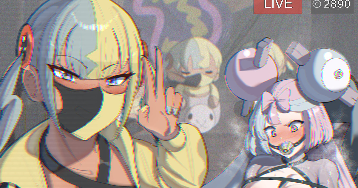 Canari & Iono [Pokemon] カナリィ& ナンジャモ