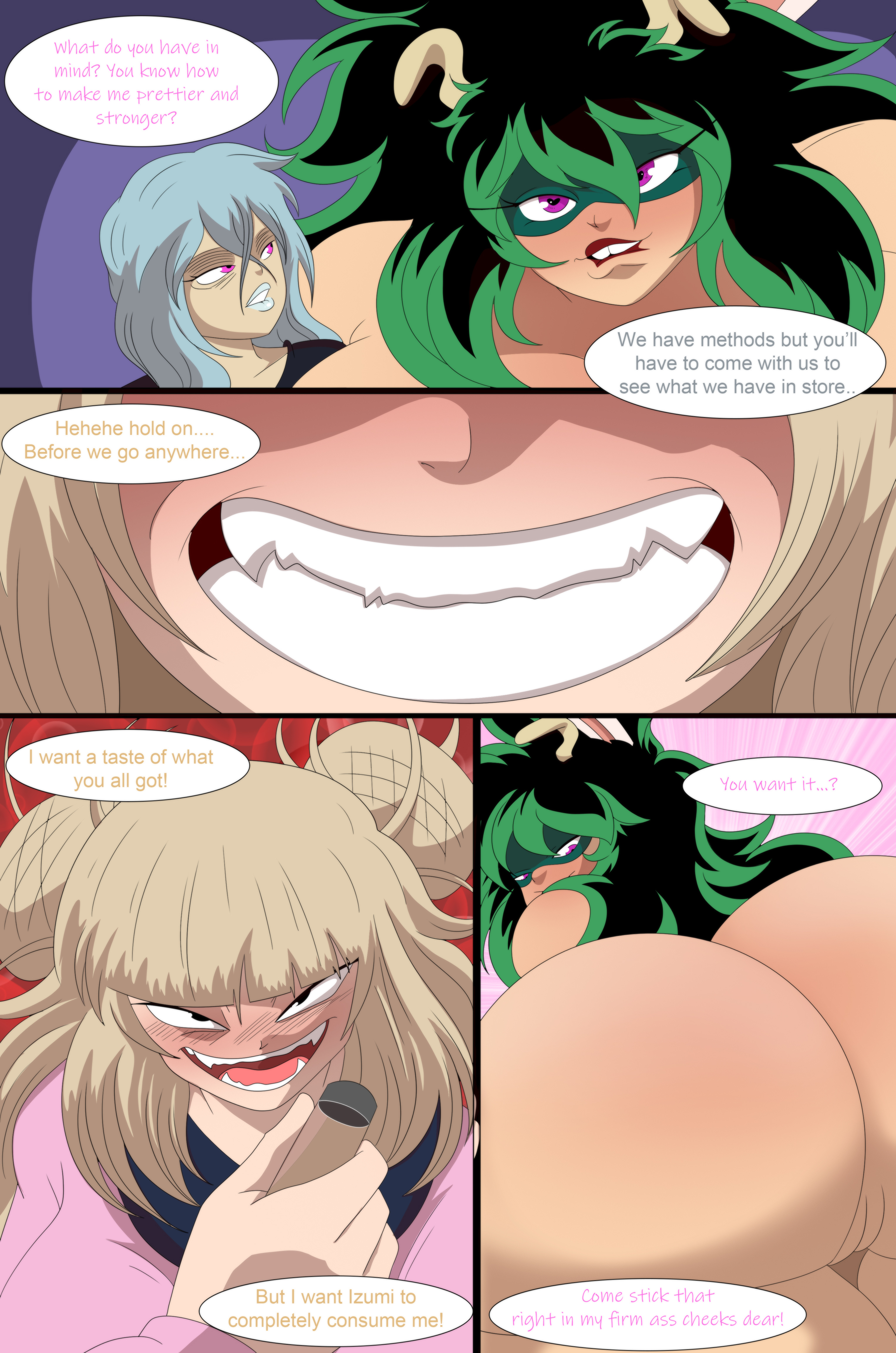 $5 - My Bimbo Academia II Ch 5: Page 52 & 53