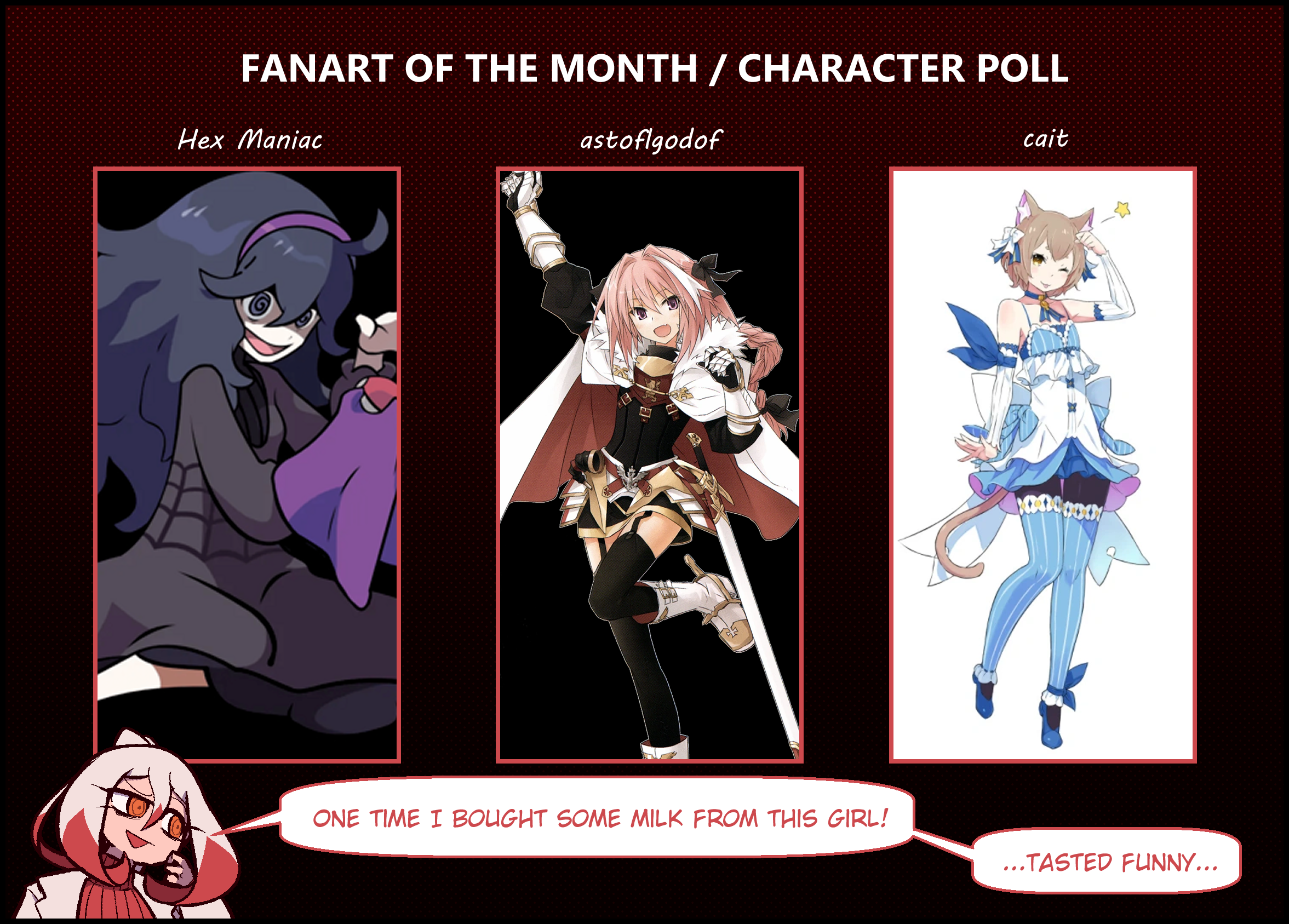 Final Round / June's Character Poll