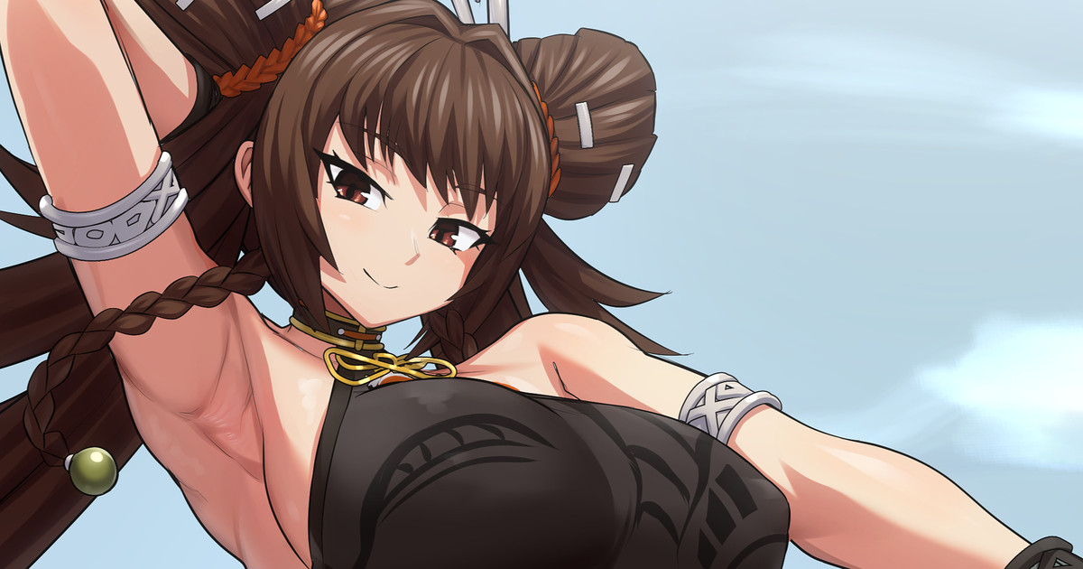 Nen Master (futanari and non-futanari)