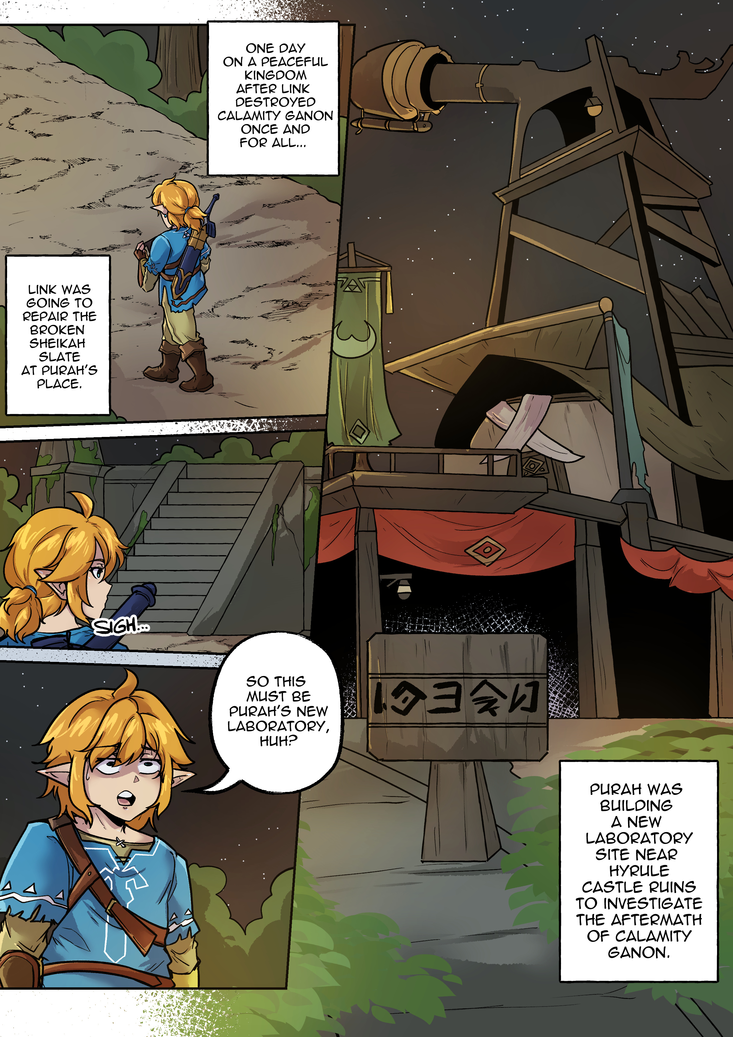 Shiekah Shennagians (Fem Link TG) Part 1