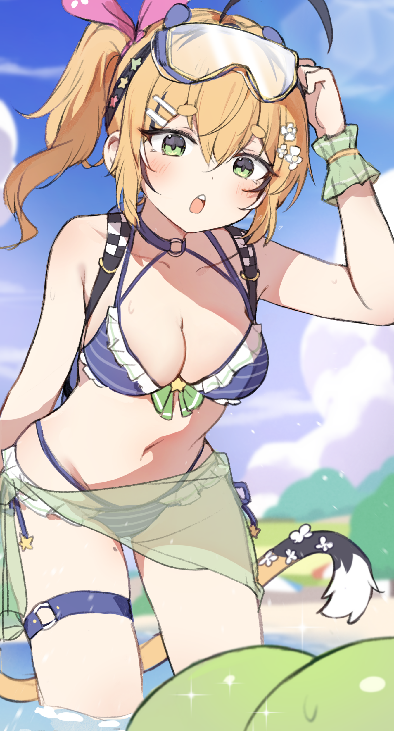 Dooby at the beach (sfw hd + tan alt)